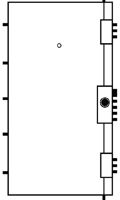 Esquema de los puntos de anclaje: Smart, acceso inteligente